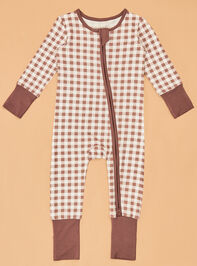 Ellan Gingham Romper - AS Kids