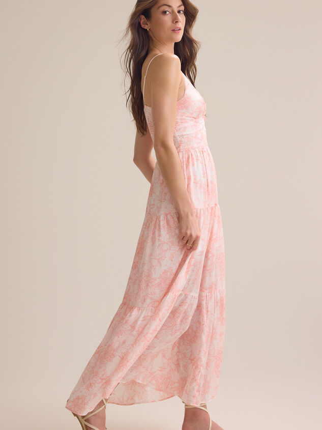 Kellsa Twist Front Maxi Dress Detail 3 - AS Kids
