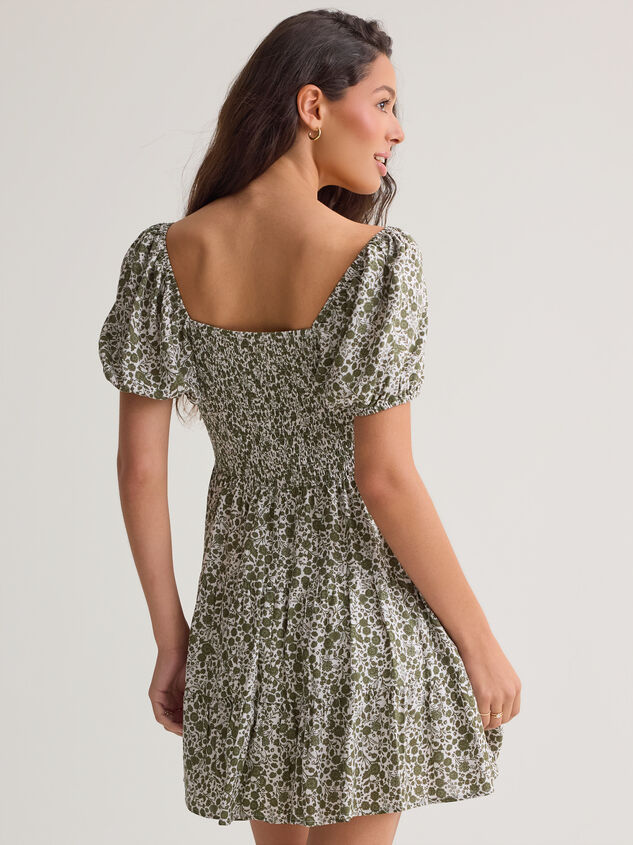 Ashley Floral Mama Dress Detail 7 - AS Kids