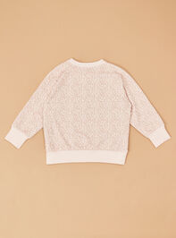 Lilah Leopard Pullover Detail 4 - AS Kids