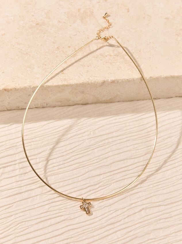 Radiant Grace Cross Necklace Detail 3 - AS Kids