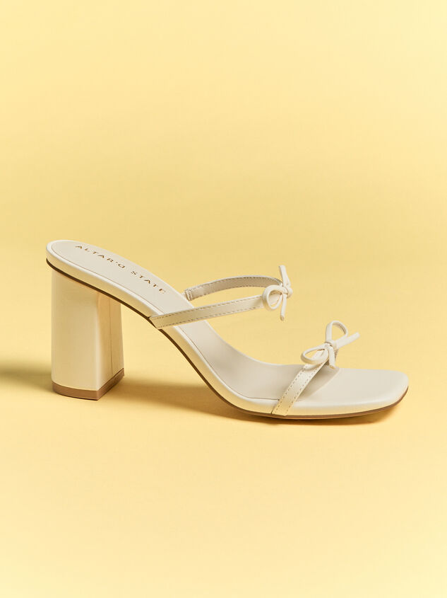 Wendy Double Bow Kitten Heels Detail 4 - ALTAR'D STATE KIDS