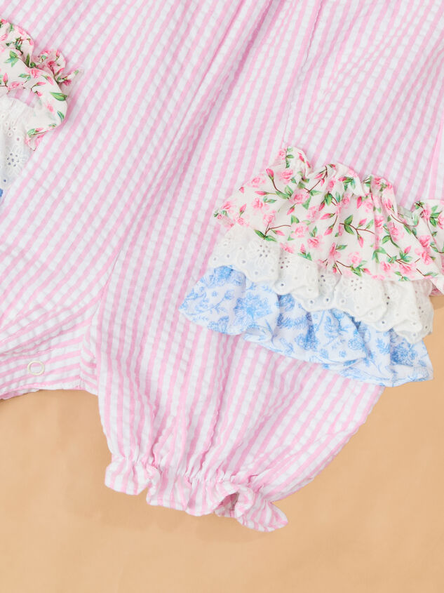 Lou Seersucker Mix Print Bubble Detail 3 - ALTAR'D STATE KIDS