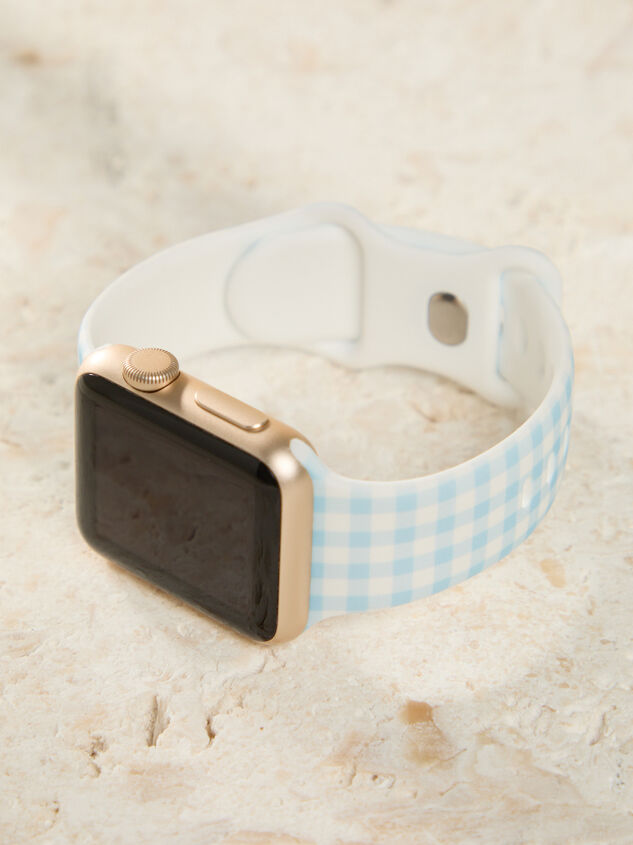 Gingham Smart Watch Band Detail 2 - ALTAR'D STATE KIDS