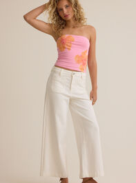 Suri Hibiscus Tube Top Detail 4 - ALTAR'D STATE KIDS