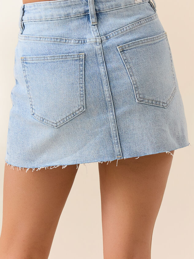 Mikayla Mini Denim Skirt Detail 5 - ALTAR'D STATE KIDS