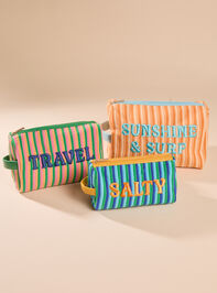 Sunshine and Surf Stripe Pouch - ALTAR'D STATE KIDS