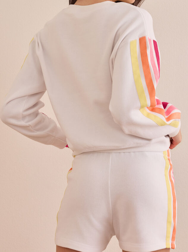 Hot Shot Stripe Shorts Detail 4 - ALTAR'D STATE KIDS