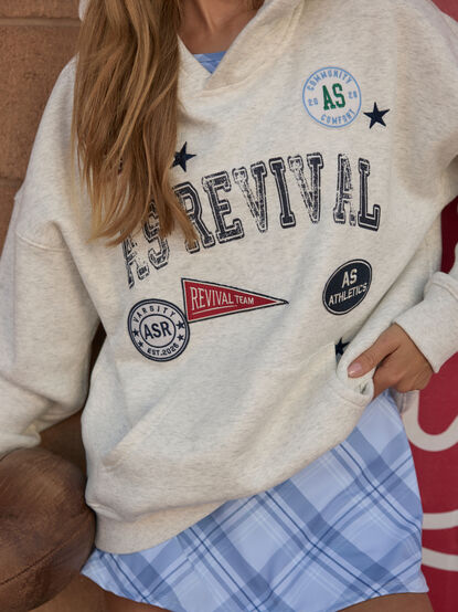AS Revival Patch Hoodie - AS Kids