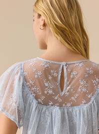 Sabrina Lace Babydoll Top Detail 6 - ALTAR'D STATE KIDS