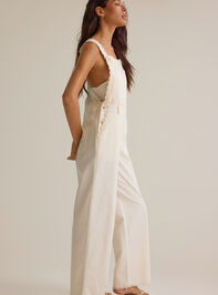 Ivy Lace Trim Overalls Detail 3 - AS Kids