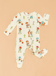 Vintage Cowboy Footie Detail 3 - ALTAR'D STATE KIDS