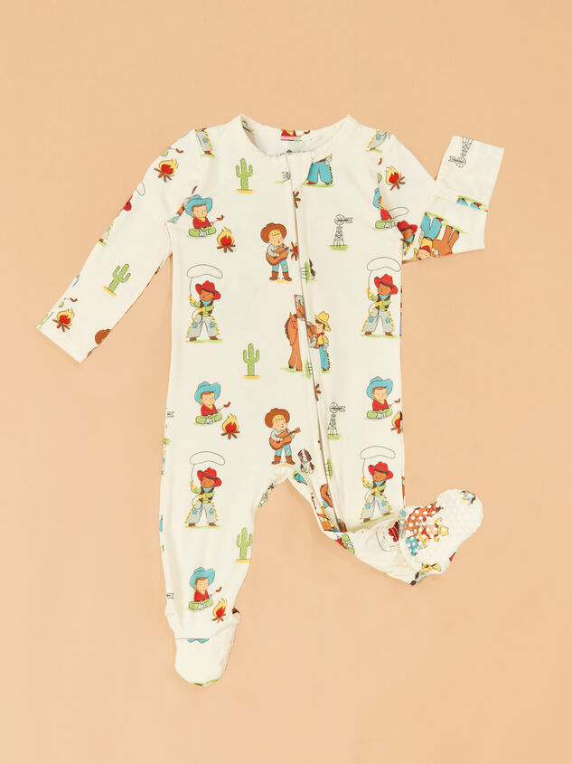 Vintage Cowboy Footie Detail 3 - ALTAR'D STATE KIDS