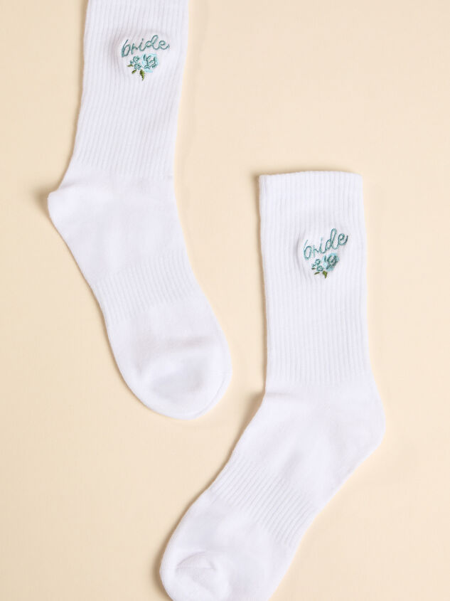 Embroidered Bride Crew Sock - ALTAR'D STATE KIDS
