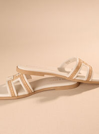 Enid Raffia Sandal Detail 3 - ALTAR'D STATE KIDS