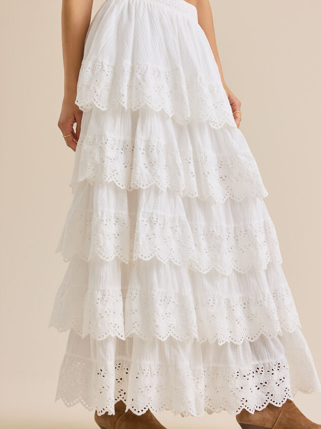 Dara Crochet Midi Skirt Detail 4 - ALTAR'D STATE KIDS