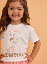 Cool It Cowgirl Tee - AS Kids