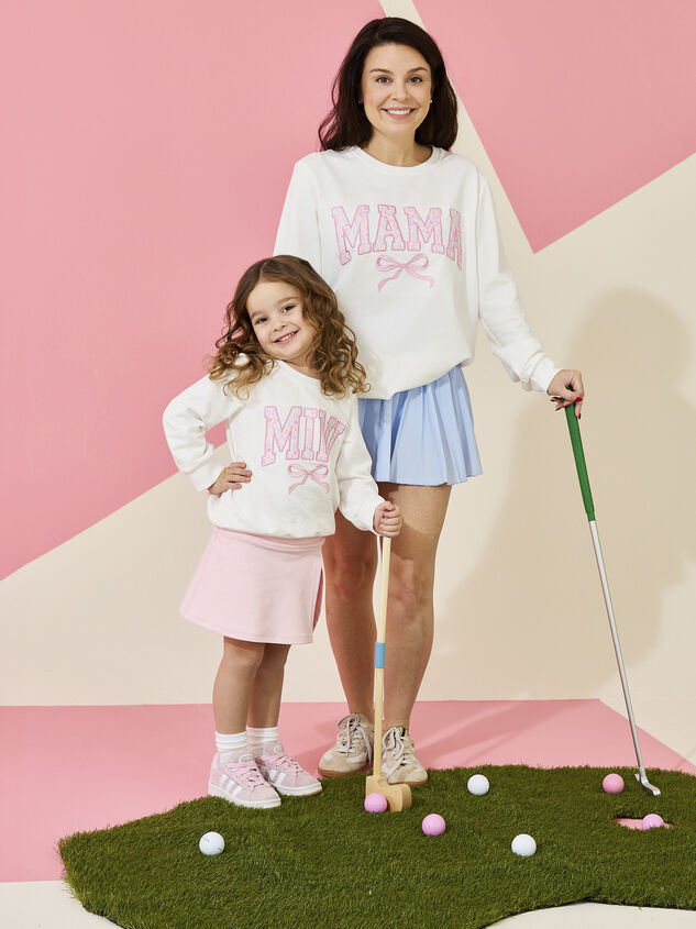 Lilly Bow Mama Sweatshirt - ALTAR'D STATE KIDS