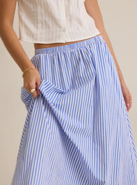 Sloane Stripe Midi Skirt Detail 3 - ALTAR'D STATE KIDS