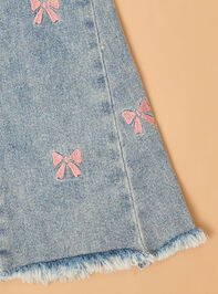 Edie Bow Flare Jeans Detail 4 - AS Kids