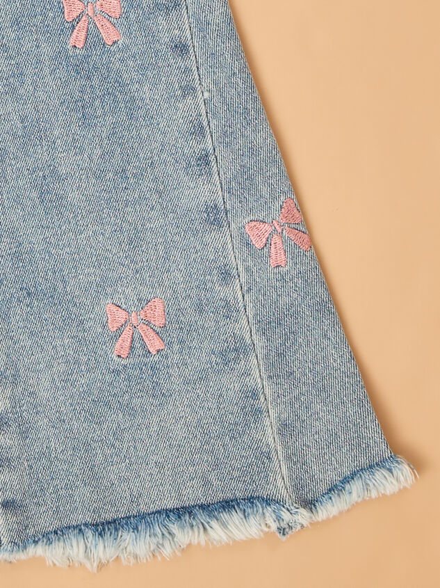 Edie Bow Flare Jeans Detail 4 - AS Kids