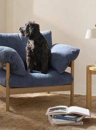 Stella Wood & Upholstered Chair Detail 2 - ALTAR'D STATE KIDS