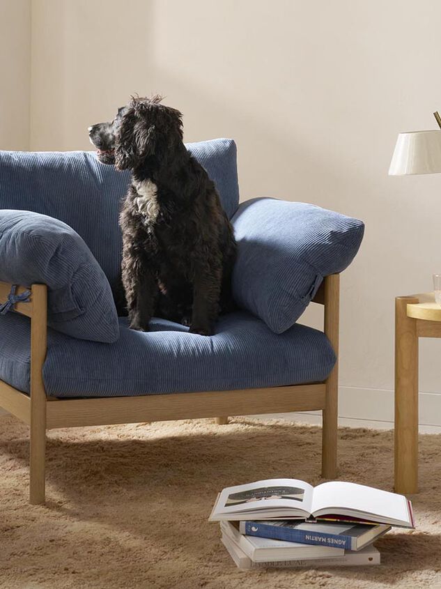 Stella Wood & Upholstered Chair Detail 2 - ALTAR'D STATE KIDS