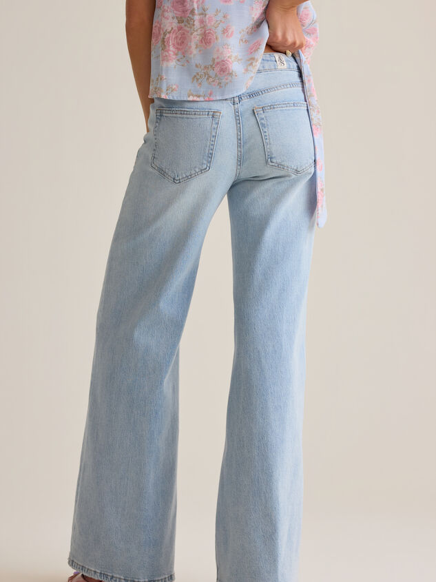 Delaney Wide Leg Jean Detail 5 - AS Kids