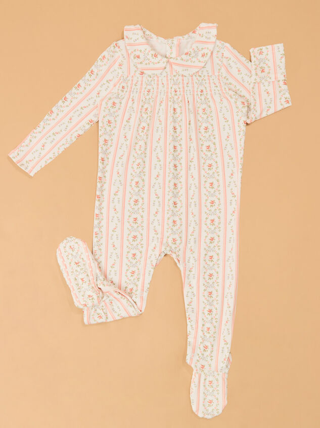 Marnie Rosebud Peter Pan Footie Detail 3 - AS Kids