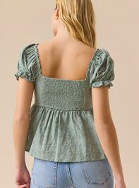 Myla Eyelet Babydoll Top Detail 4 - ALTAR'D STATE KIDS