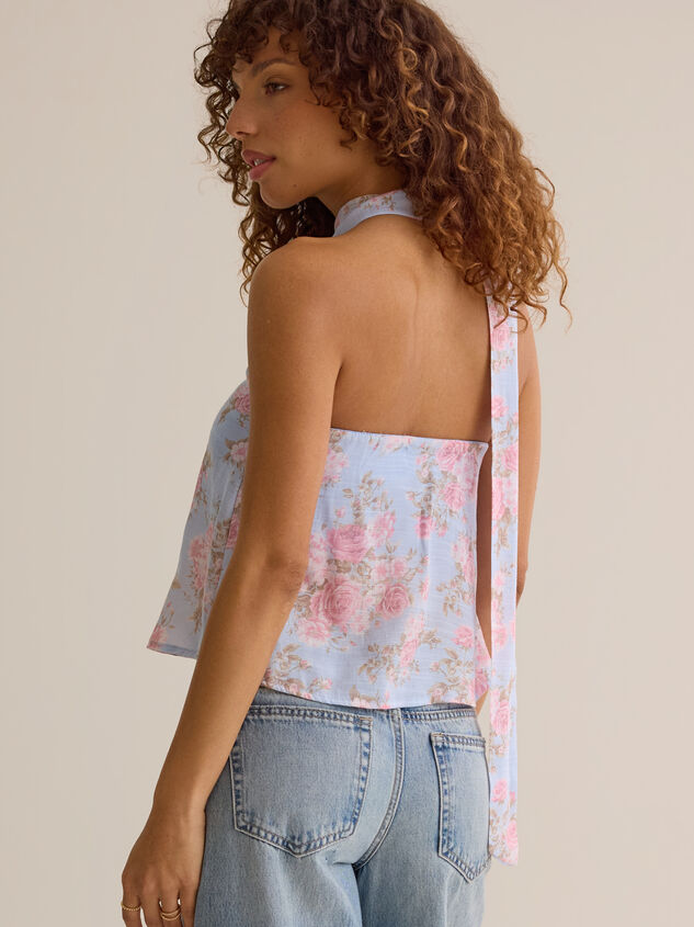 Elowen Floral Strapless Top Detail 6 - ALTAR'D STATE KIDS