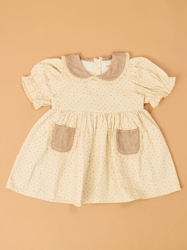 Charlotte Peter Pan Toddler Dress Detail 2 - AS Kids
