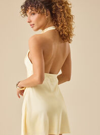 Sunny Satin Mini Dress Detail 5 - ALTAR'D STATE KIDS