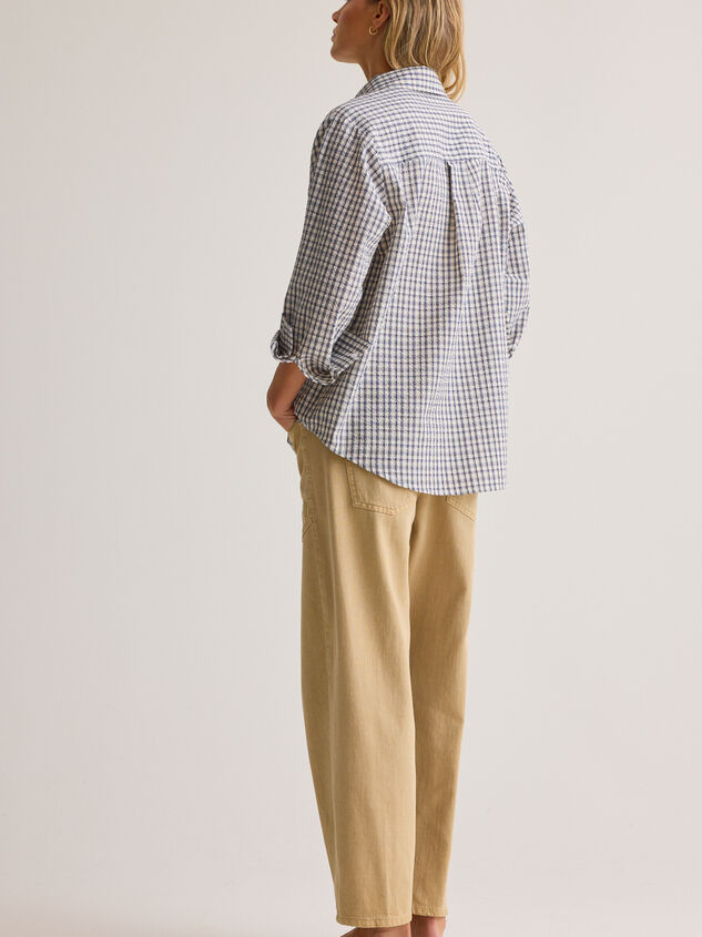 Kate Plaid Button Up Top Detail 6 - AS Kids