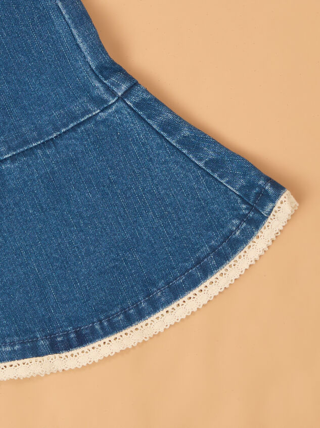 Willa Embroidered Poncho And Jeans Detail 6 - AS Kids