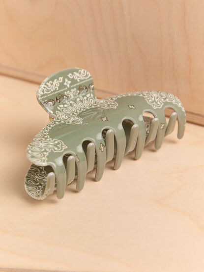 Game On Bandana Hair Clip - AS Kids
