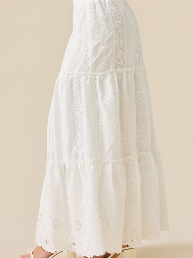 Madison Embroidered Maxi Skirt Detail 4 - ALTAR'D STATE KIDS
