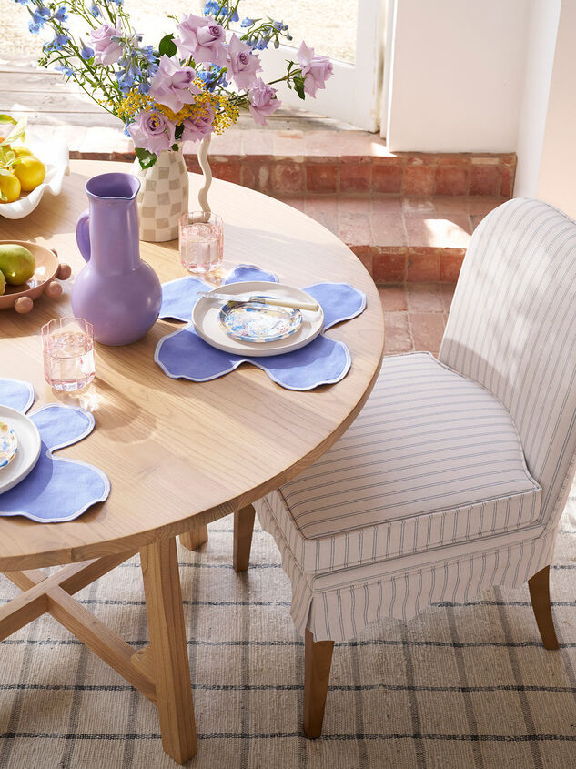 Rose Wood Round Dining Table Detail 6 - ALTAR'D STATE KIDS