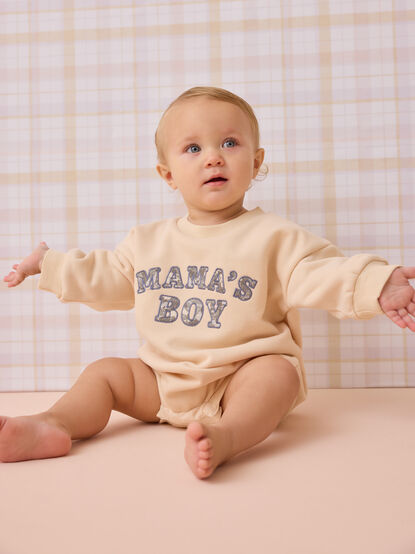Mama's Boy Camo Bubble - AS Kids