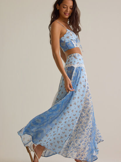 Buttercup Floral Maxi Skirt - AS Kids
