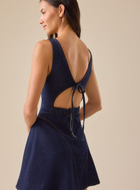 Winona Denim Mini Dress Detail 2 - ALTAR'D STATE KIDS