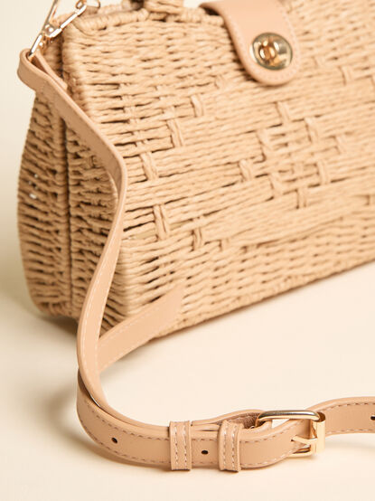 Raffia Retreat Crossbody - AS Kids
