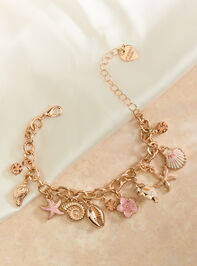 Pink Shell Charm Bracelet - ALTAR'D STATE KIDS