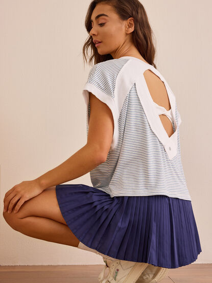Draft Open Back Tee - AS Kids