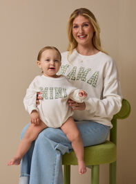 Mama Gingham Pullover - ALTAR'D STATE KIDS