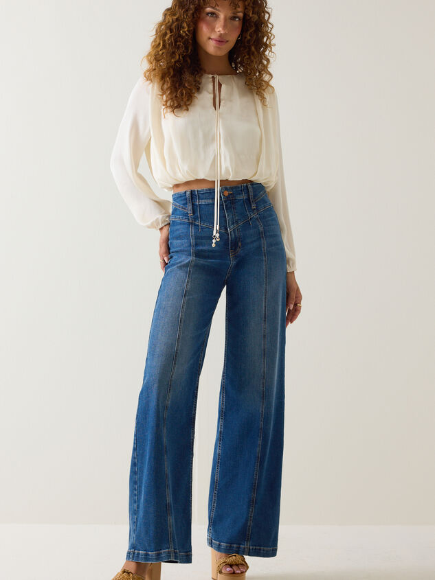 Katherine High Rise Seam Jean - AS Kids