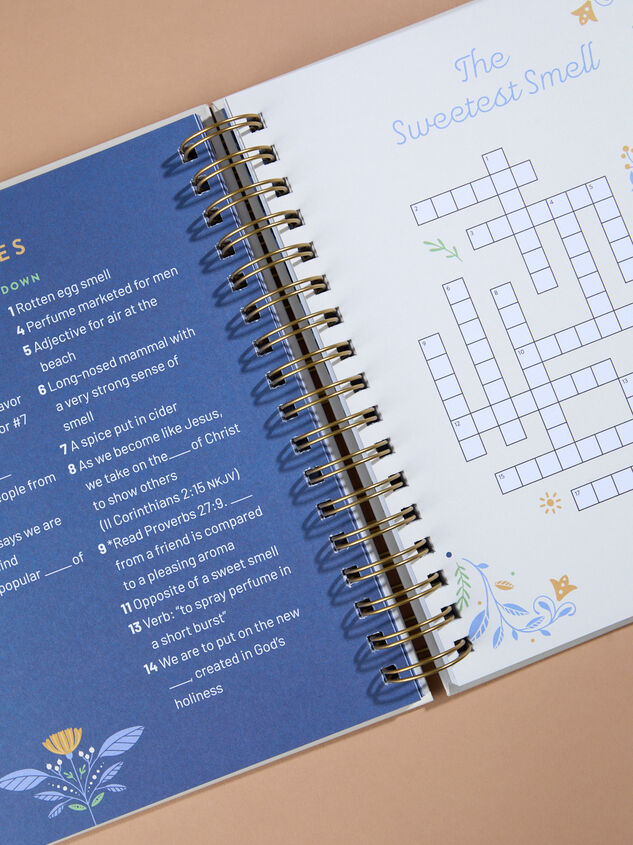 Daily Moments with God Devotional Crossword Puzzle Book Detail 3 - ALTAR'D STATE KIDS