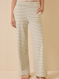 Poppy Stripe Lounge Pants Detail 2 - ALTAR'D STATE KIDS