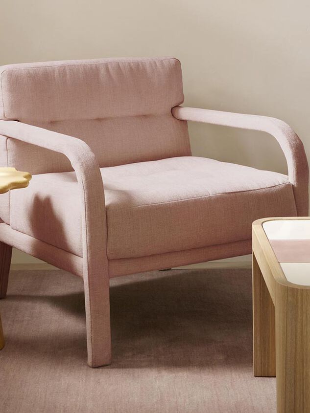 Audrey Wood Coffee Table Pink Detail 7 - AS Kids