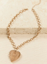 Heart Charm Chunky Necklace - ALTAR'D STATE KIDS
